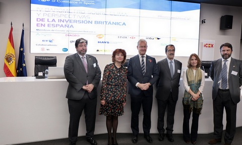 Presentación del barómetro en la sede de ICEX-Invest in Spain