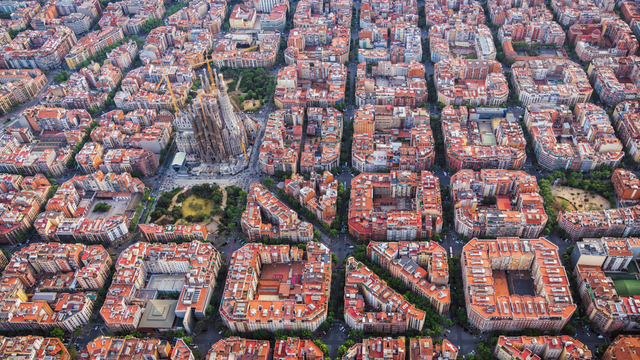 Barcelona vista aérea