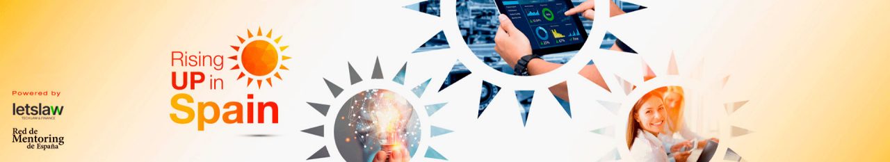 Banner del programa Rising Up Spain